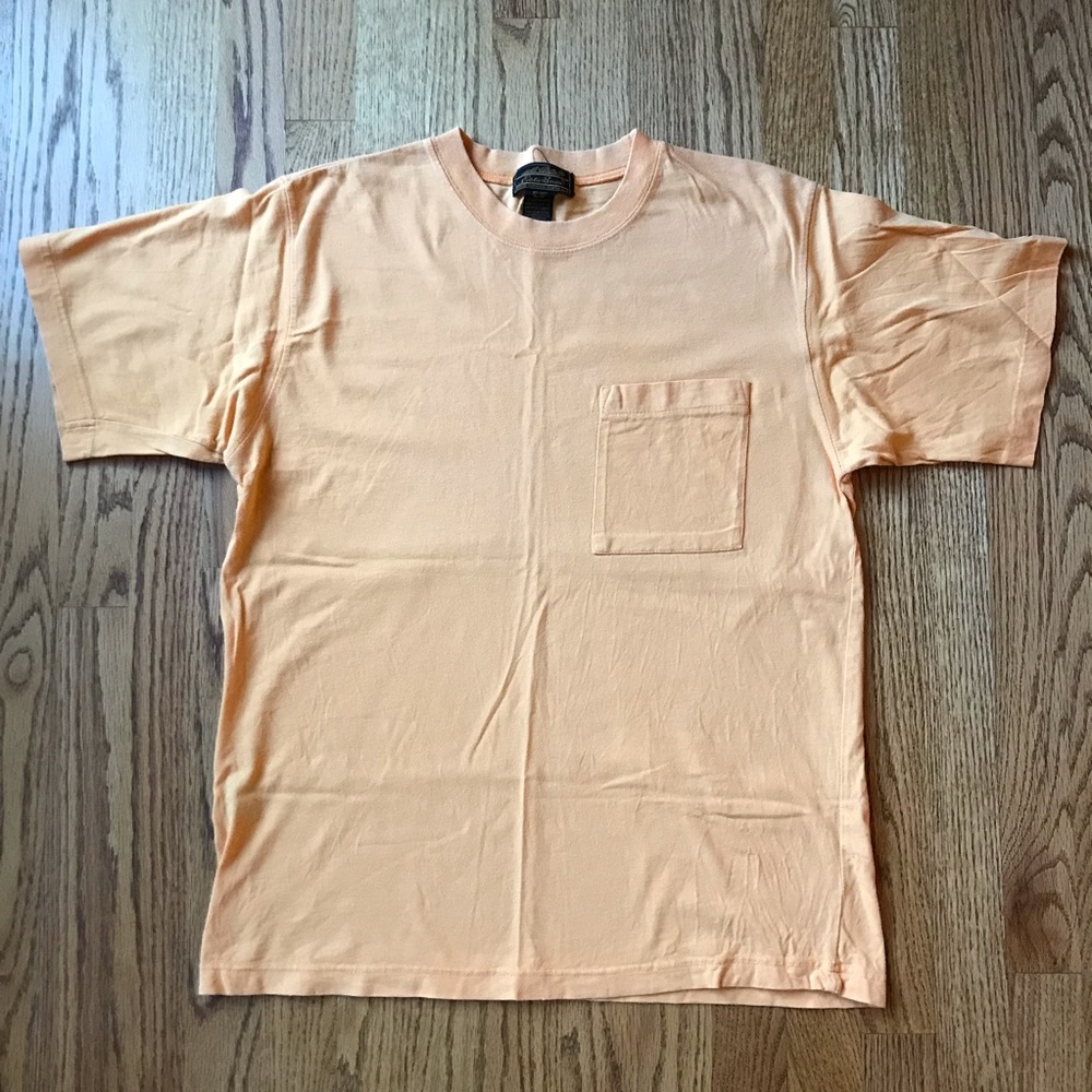 Vintage 90s Eddie Bauer Men’s Short Sleeve Pocket Tee Shirt
